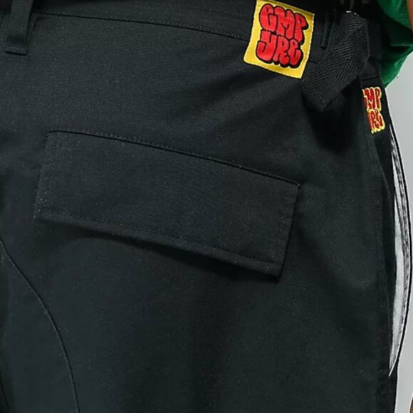 Empyre Loose Fit Black Cargo Skate Pants MED - Picture 6 of 14